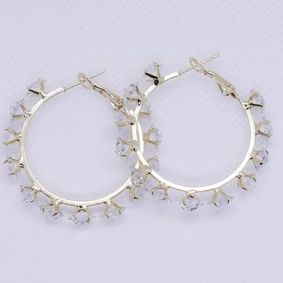 Gold plated Hook Earrings - Picture 3 of 6